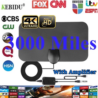 เสาอากาศทีวีดิจิทัล Hd ขนาดเล็ก พร้อมเครื่องขยายเสียงสัญญาณ 4K 8K 25Db Hd Tv Dtv Box