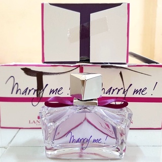 📣ราคาปังๆ!!- กล่องเทส เหมือนกล่องจริง แต่ฝาปิดบนกล่อง ตัดออกนะคะ😅🙏 Lanvin Marry Me Eau De Parfum Spray 75ml