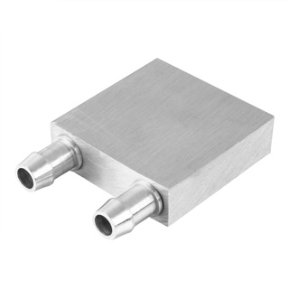 40X40X12mm Aluminum Water Cooling Block Heat Sink for CPU บล็อคน้ำ S 40X40X12mm for peltier