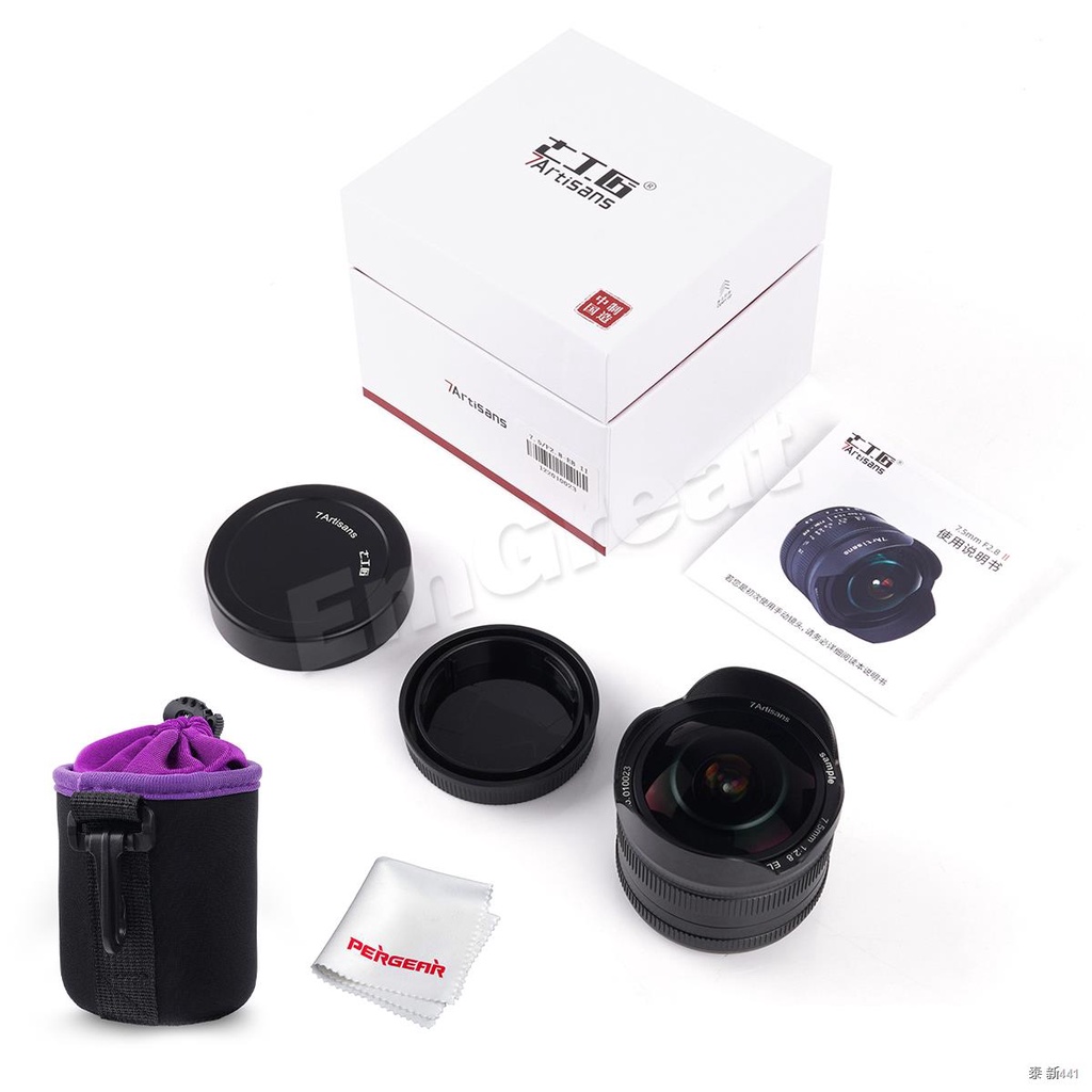 Black 7.5mm F2.8 Fisheye Lens Z Mount Optical Glass Fisheye Lens Manual Focusing for Nikon Z6 Z7 Z50 Mirrorless Camera 