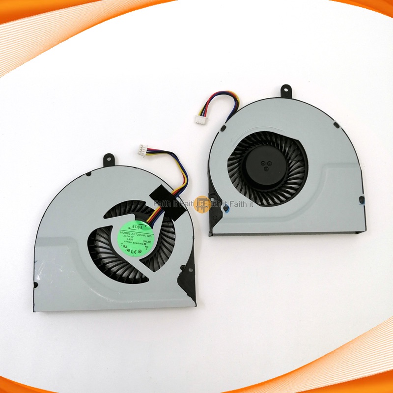 สําหรับพัดลมซีพียูแล็ปท็อป ASUS N76VM N76VZ