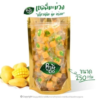 🥭เยลลี่..มะม่วง..(250 กรัม)🥭เยลลี่ผลไม้..เคี้ยวหนึบหนับ😋Mango Jelly