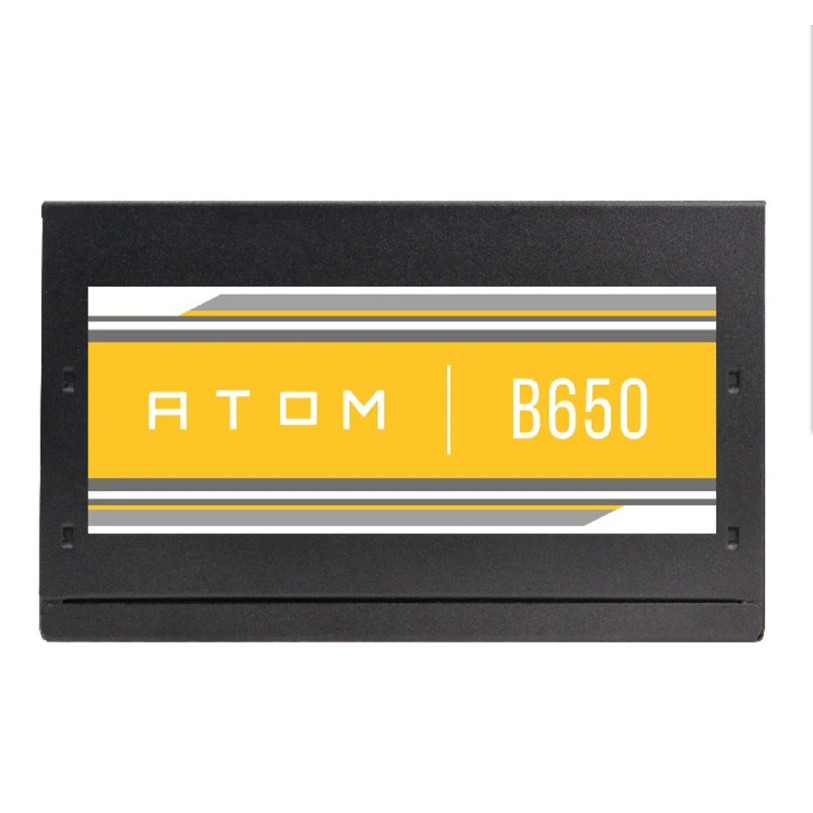 POWER SUPPLY (อุปกรณ์จ่ายไฟ) ANTEC ATOM B650 - 650W 80 PLUS BRONZE (BLACK) (ATX)