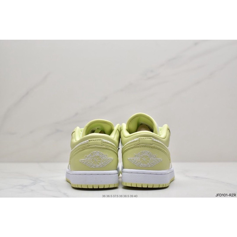 nike aj1 low green