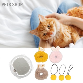 Pets Shop ลูกบอลไฟฟ้า 3 โหมด ชาร์จ Usb พร้อมสายคล้องคอ สําหรับสัตว์เลี้ยง แมว