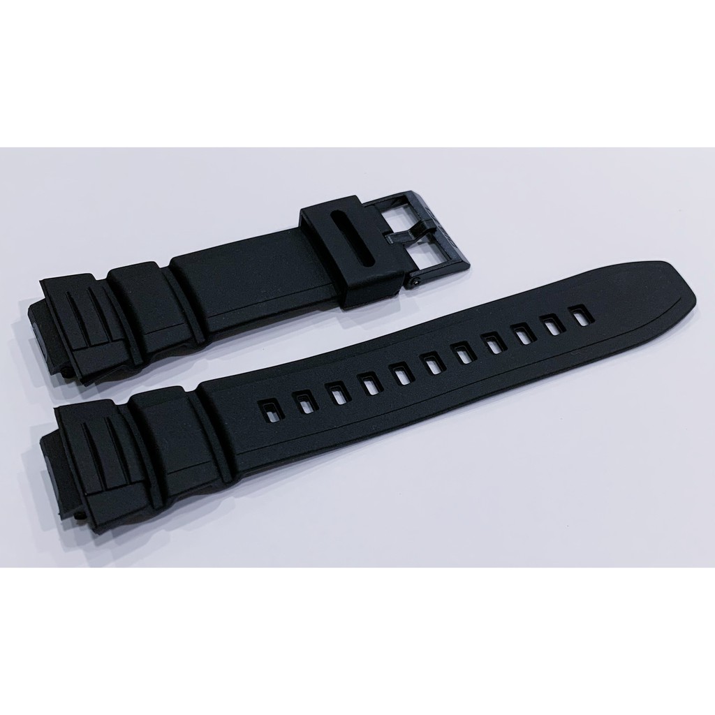W-s220 Pu Strap เหมาะสําหรับ Casio G-SHOCK รุ่น AE-2000W, AE-2100, WV-200(16mm) แถมสปริงบาร์