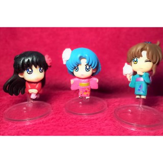 พร้อมส่ง! เซเลอร์มูน Sailor moon กาชาปอง Gashapon ตุ๊กตา ฟิกเกอร์ โมเดล เซเลอร์ในชุดกิโมโน ญี่ปุ่น