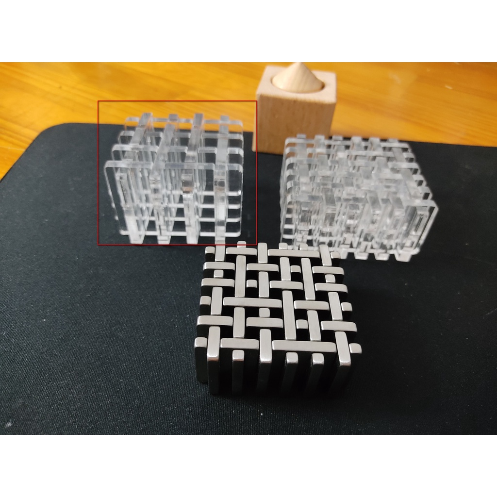 ของเล่นทางปัญญา_Challeture Lattice Puzzle_Brain Hack_IQ Toy_Puzzle_Intelligent_Thinking Development