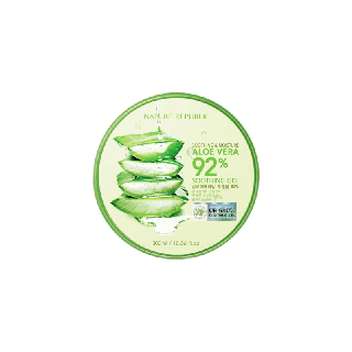 NATURE REPUBLIC SOOTHING & MOISTURE ALOE VERA 92% SOOTHING GEL เจลว่าน เจลว่านหางจระเข้ เจลอโล เจลอโลเวร่า