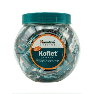 Himalaya Koflet 75 เม็ด แก้ไอแห้ง เจ็บคอ ขายยกกระปุก