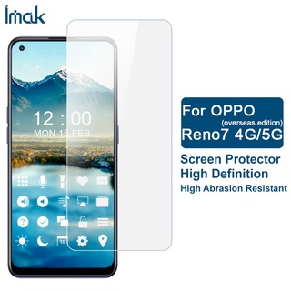 ของแท้ ฟิล์มนาโน แบบนิ่ม บางพิเศษ กันระเบิดหน้าจอ สําหรับ Oppo Reno 7 Reno7 4G 5G Oppo F21 Pro 4G 5G