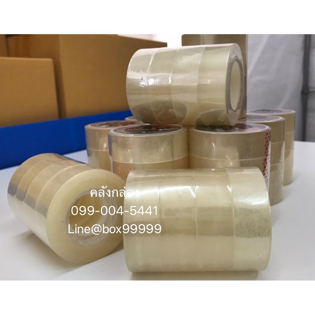เทปกาวใส 18x36 แพ็ค 8 ม้วน
