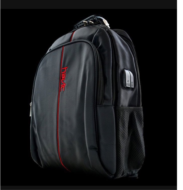 Smart Laptop Backpack with USB Audio slot แบรนด์ Havit รุ่น H0021 ...