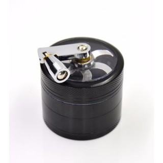 ที่บดขนาด 50 มม 4 ชั้น Black Hand Crank Metal Grinder