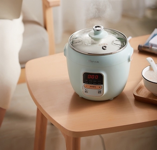 หม้อตุ๋นไฟฟ้า bear electric stew pot water-proof stew pot household ceramic automatic mini