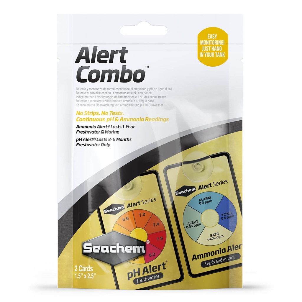 Seachem Alert Combo (pH Test Alert 6 เดือน) Test Ph Alertเสมอ