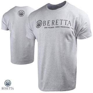 เสื้อยืดแขนสั้นพิมพ์ลายโลโก้ beretta แฟชั่นฤดูร้อนสําหรับผู้ชาย 500 ปี