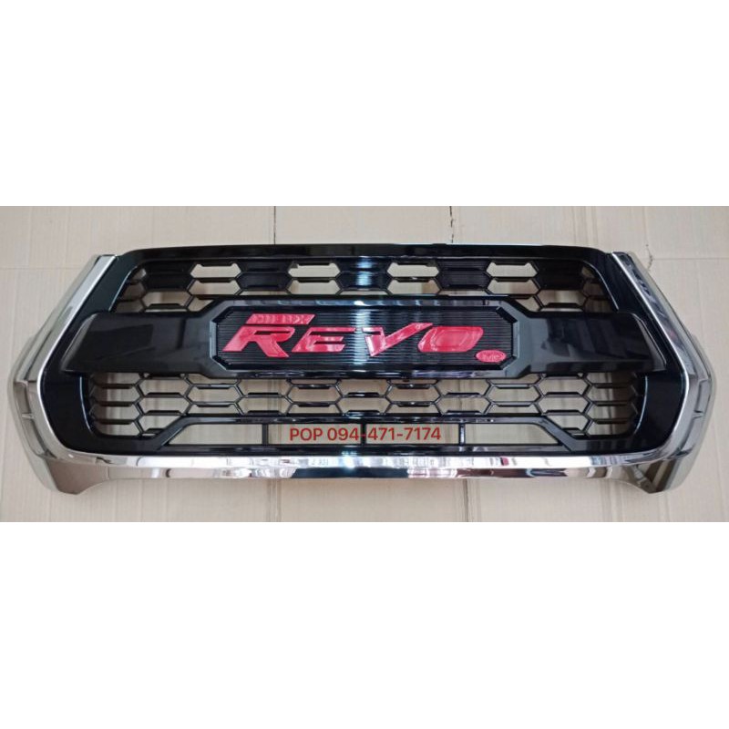 กระจังหน้าแต่ง โตโยต้า รีโว่ ปี 2020 ตัวหนังสือ REVO Toyota revo 2020 FRONT GRILL TOYOTA REVO 2020