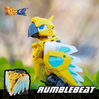 [52TOYS] Beast Box Parrot Roaring Beat Deformation ของเล่น Trend Mech Model