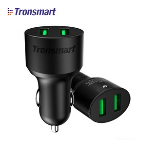 Tronsmart CC2TF Quick Charge 3.0 Car Charger หัวชาร์จโทรศัพท์สำหรับรถยนต์ 2 พอร์ต 36W พร้อมการชาร์จเร็ว 3.0