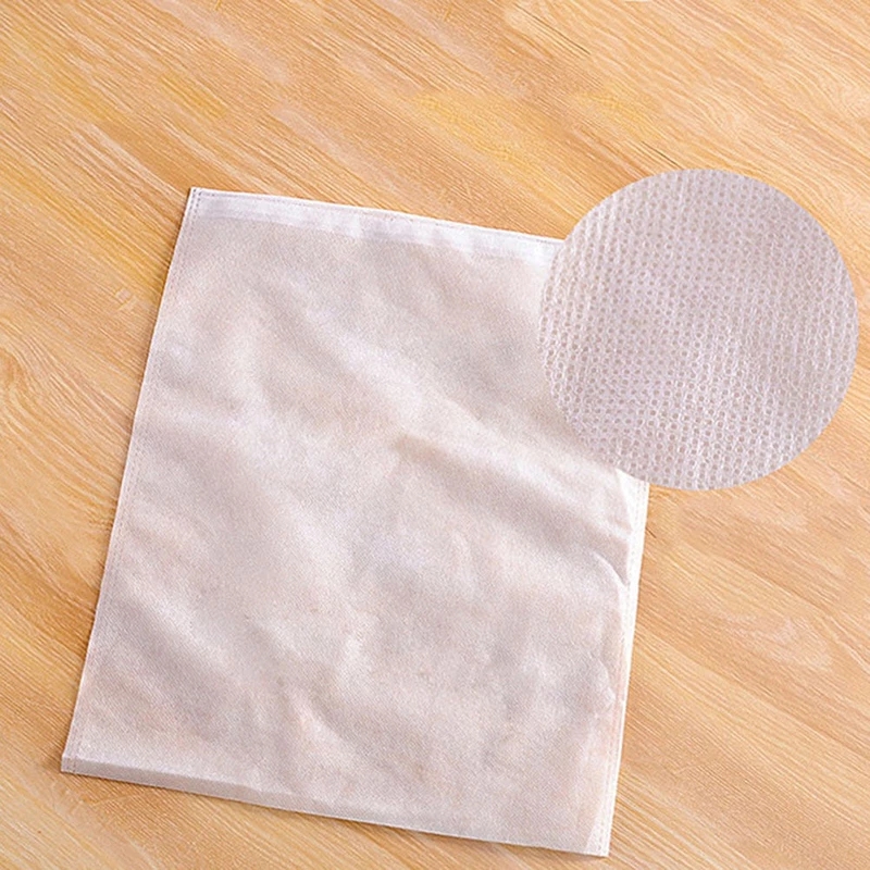 ( Portable Non - Woven ) กระเป๋าจัดเก็บรองเท้า ( สี่เหลี่ยมสีขาว )