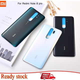 (Original) Body ฝาหลัง Xiaomi Redmi Note 8 Pro 8pro ฝาหลังแบตเตอรี่แก้ว