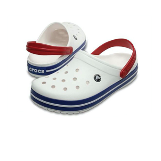 ลดอีก 50.- ใส่ [MS33MAR50] Crocs Crocsband ทรงRC Unisex Clogs White/Navy/Black ของแท้ ราคาถูก ที่สุด - RC41