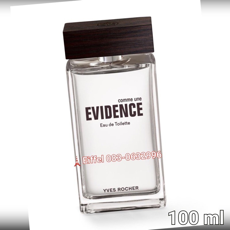 น้ำหอมอีฟโรเช่คอม อูน อิวิดองซ์ ออ เดอ ทอยเล็ท Yves Rocher Comme Une Evidence Homme Eau De Toilette 100ml