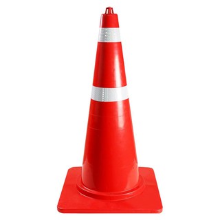 กรวยจราจร SAFETYHMS EVA 80 ซม. สีส้ม TRAFFIC CONE EVA SAFETYHMS 80CM ORANGE