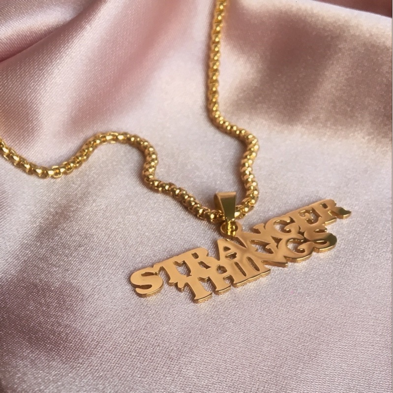 สั่งทำสร้อยชื่อ Custom Name Hiphop Necklace