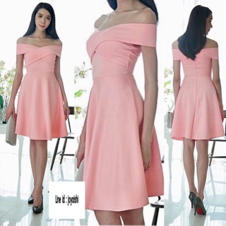 👗Bloom Dress สีโอรส