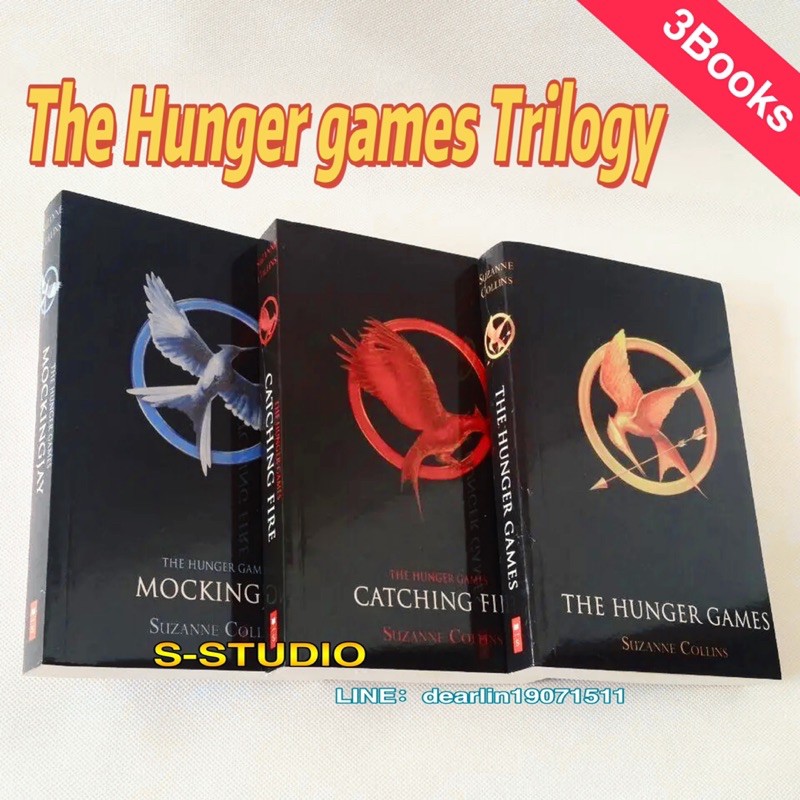 The Hunger Games English Version 1-3 The Hunger Games Trilogy Trilogy 