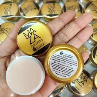 (แท้) กันแดดมาซ่า MAZA Powder Block UV SPF50 ++ ปกป้อง บำรุง ฟื้นฟู ในกระปุกเดียว ปกป้องฝ้า กระ ทุกชนิด คุมมัน กันน้ำ💖💖