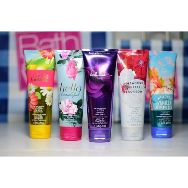 Body cream  ครีมทาผิว ไซส์ใหญ่ Baht  and body works 👍💯💯
