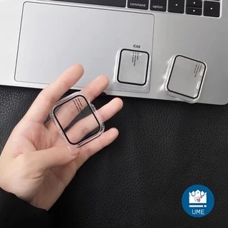 เคส กันรอยสำหรับ watch 11 10 9 8 7 se สำหรับ iwatch case (ใส่ได้เลยโดยไม่ต้องติดฟิล์มกระจก) 38/40/42/44/46/49mm เคสกระจก