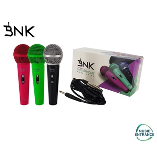 BNK BK-58 Dynamic Microphone ไมโครโฟน  ไดนามิก สำหรับร้องเพลง คุณภาพเกินราคา