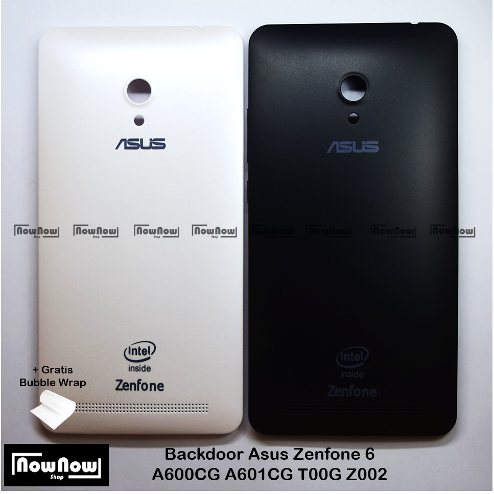 Backdoor Asus Zenfone 6 A600 A600CG A601CG T00G Z002 ฝาหลังฝาหลังปลอก