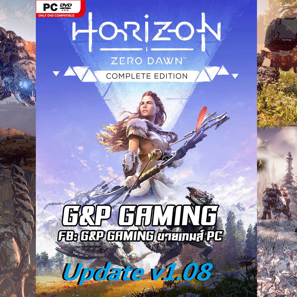 PC GAME แผ่นเกมส์ Horizon Zero Dawn - Complete Edition Update v1.08 PC ...