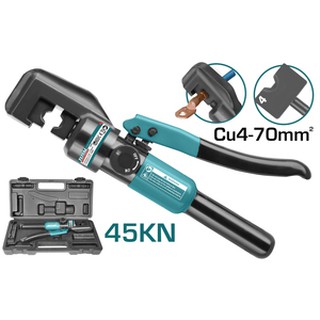 TOTAL คีมย้ำหางปลาไฮดรอลิค รุ่น THCT070 (45 KN) ( Hydraulic Crimping Tool )