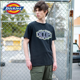 hBzB Dickies เสื้อยืดแขนสั้นพิมพ์ลายโลโก้   หมาป่า     ไหน