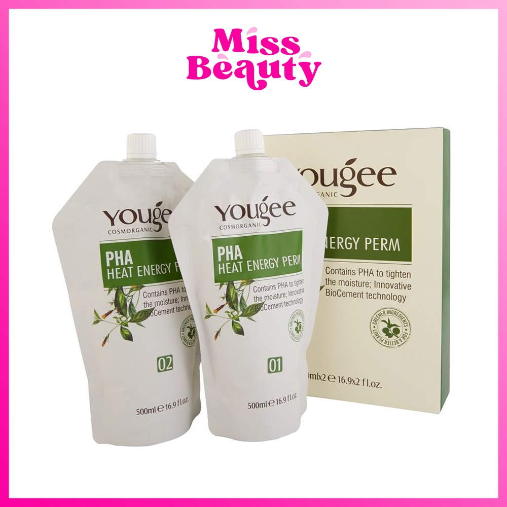 ยูจี พา ฮีท เอนเนอจี้ เพิร์ม ครีมยืดผม น้ำยายืดผม 500 มล. Yougee PHA Heat Energy Perm สูตรแข็งแรง
