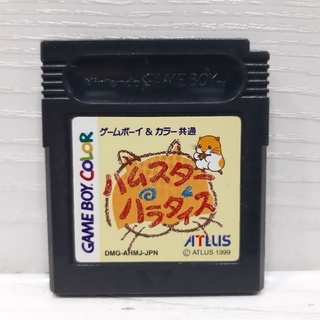 ตลับแท้ [GBC] [0072] Hamster Paradise (Japan) (DMG-AHMJ) Gameboy Game Boy Color เกมบอย