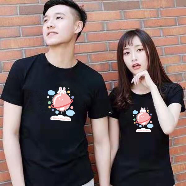 เสื้อทีเชิร์ตเสื้อยืดคอกลมแฟชั่นSportขาว-ดำ พร้อมส่ง T-583