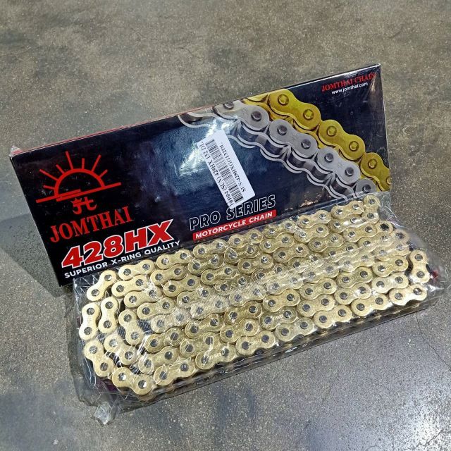 โซ่ทอง (SUN) เบอร์ 428HX 132 ข้อ SL
