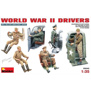 โมเดลประกอบ MiniArt 1/35 MI35042 WORLD WAR II DRIVERS