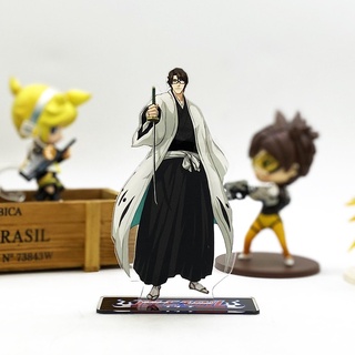 Bleach Aizen Sousuke โมเดลฟิกเกอร์สแตนดี้ อะคริลิค ของเล่น ตกแต่งโต๊ะทํางาน