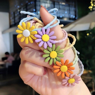 🌻[พร้อมส่ง COD] ยางมัดดผมดอกเดซี่🌻