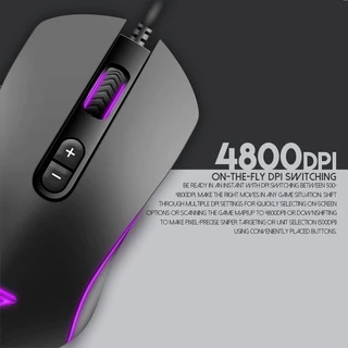 FANTECH รุ่น X9 THOR Optical Macro RGB Gaming Mouse เมาส์เกมมิ่ง ออฟติคอล ตั้งมาโครคีย์ได้ พร้อม feet mouse