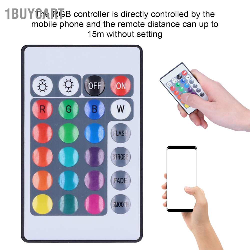 1Buycart Bluetooth LED Light Controller APP Control RGB Lights with ...