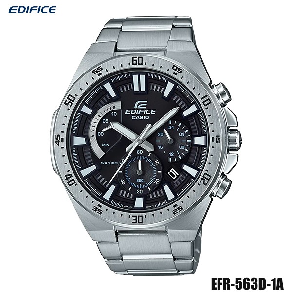 Casio Edifice Chronograph นาฬิกาข้อมือผู้ชาย รุ่น EFR-563D